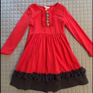 Matilda Jane Little Red Riding dress
